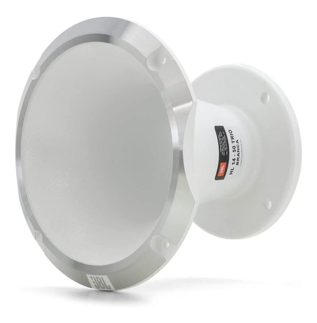 Corneta JBL Selenium Trio HL 14-50 Alumínio Branco: Som Potente e Cristalino para Seu Sistema de Áudio