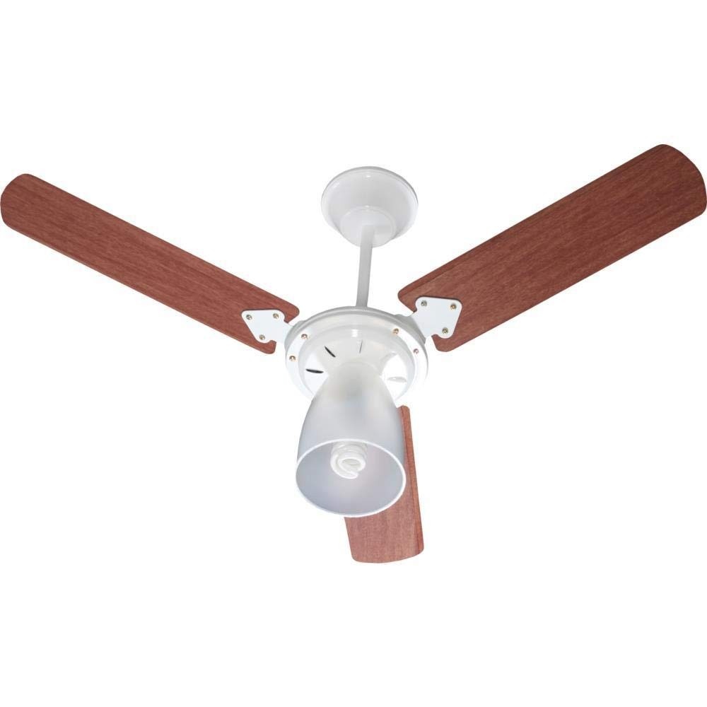 Ventiladorde Teto Marbella Branco127V 3 Pás Vernis 130w - Tron Ventiladores