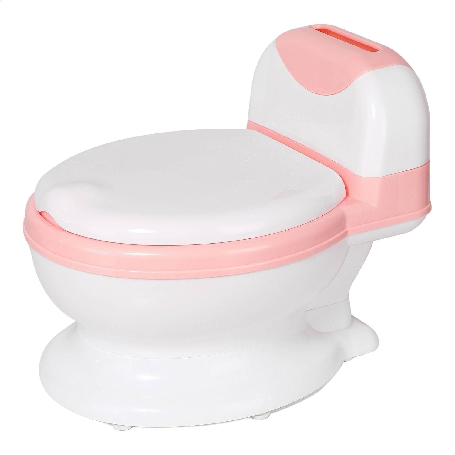 Penico Privadinha Troninho Infantil OHANA BABY - Simulador de Privada com Assento Anatômico Rosa