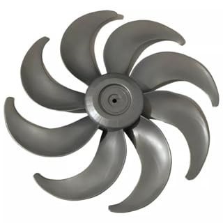 Hélice para Ventilador Mondial Super Turbo VTX 40cm 8 Pás Cinza - Reforço de Potência e Silêncio