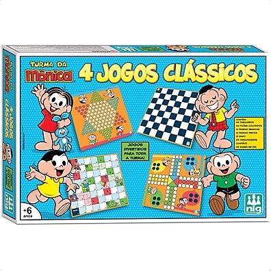 Turma da Mônica: 4 Jogos Clássicos em 1!