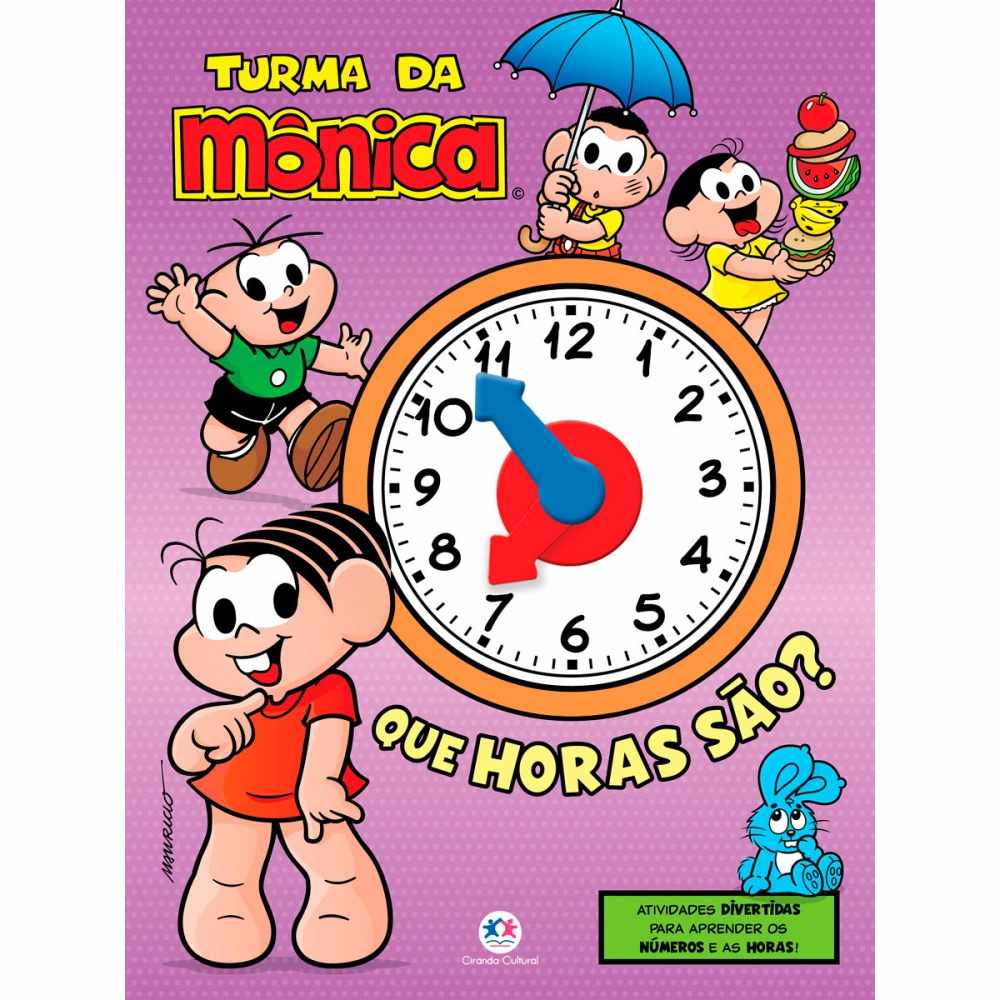 Turma da Mônica: Que Horas São? Aprenda Brincando!