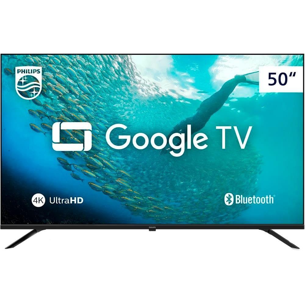 TV 50” 4K Philips: Imersão e Google TV