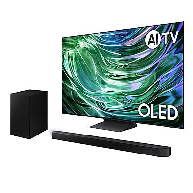 TV 65" OLED 4K Samsung + Soundbar: Imersão Total!