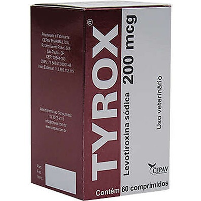 TYROX CEPAV 200 MCG: Reposição Hormonal para Cães