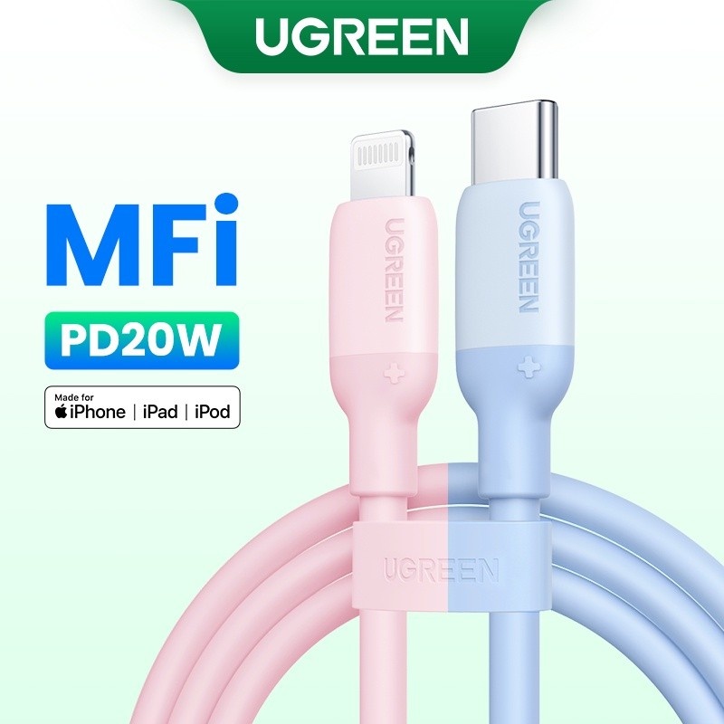 UGREEN Cabo USB-C Lightning 20W: Carregamento Turbo!