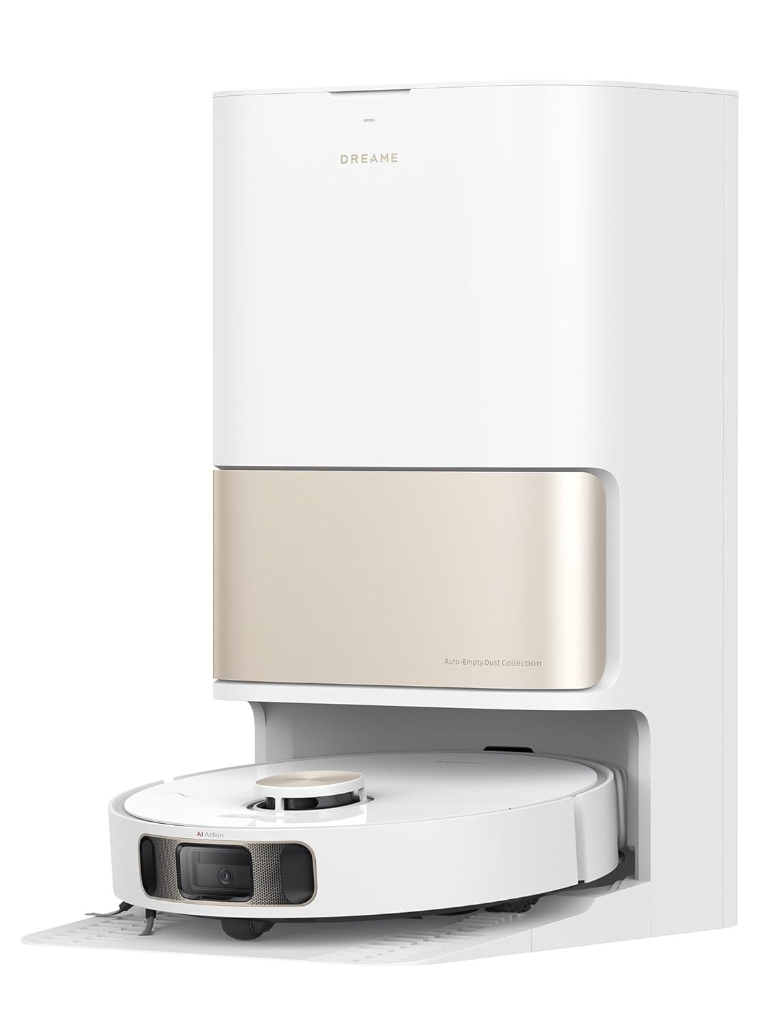 Dreame Combo L10s Pro Ultra Heat - Aspirador e Esfregão Robótico com Água Quente, 7000Pa, Navegação Inteligente e Controle por Voz