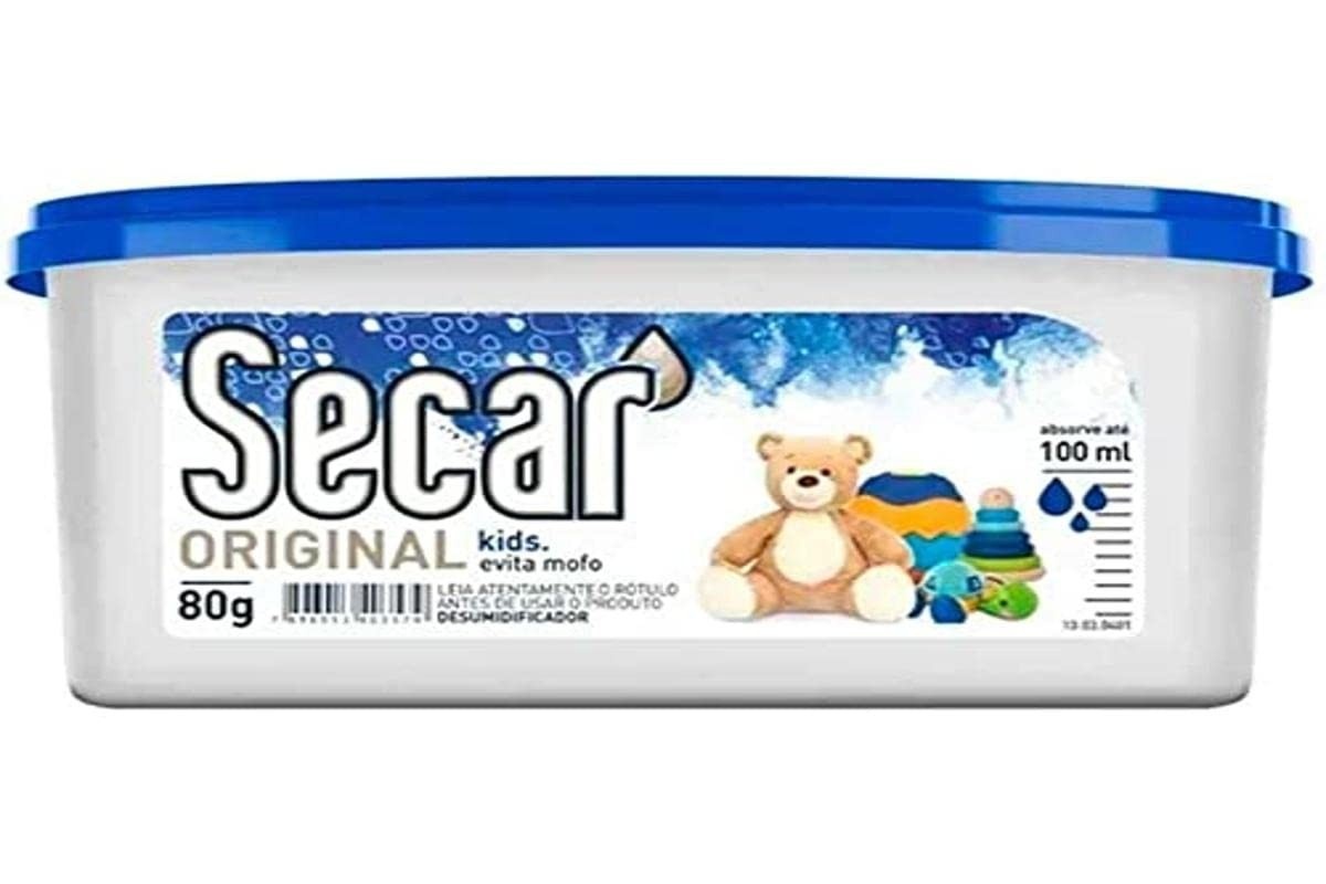Desumidificador Soin Kids 80g - Combate Umidade, Mofo e Fungos com Aroma Infantil