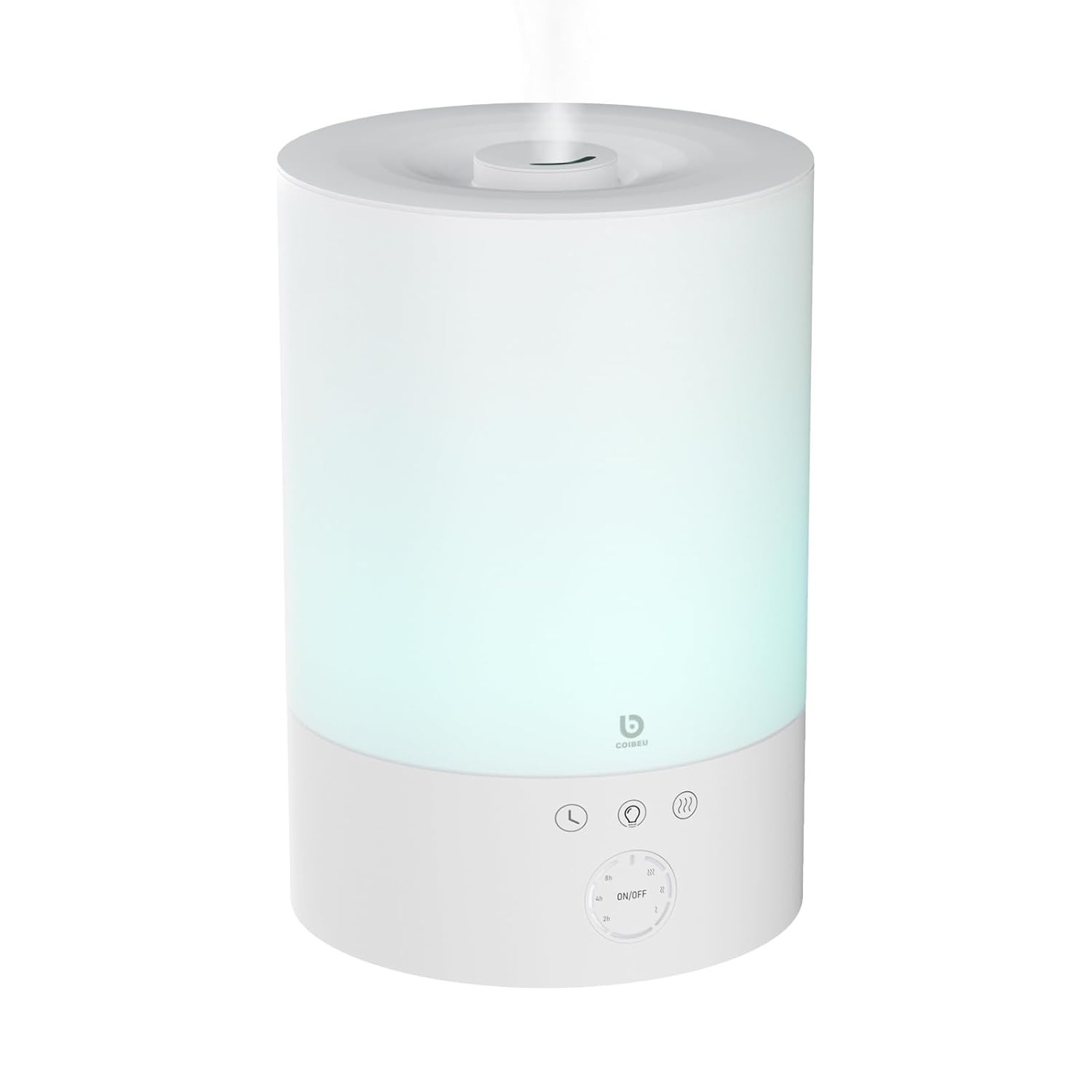 Umidificador de Ar Inteligente com Luz RGB e Controle por App - Difusor de Aromas 2.5L
