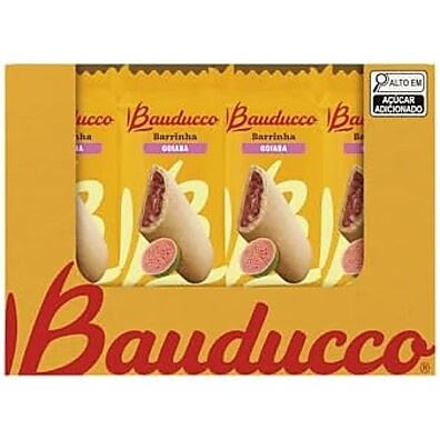 Bauducco Goiaba 25g: Delícia Crocante (20 un)