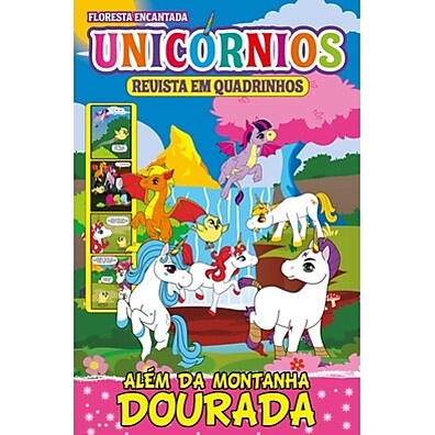 Unicórnios da Floresta Encantada HQ: Aventura Mágica!