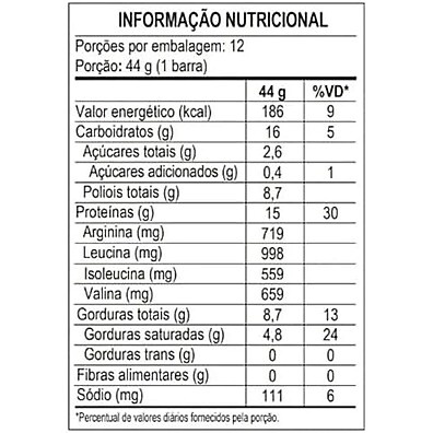 Barra Proteica Power Crisp Frutas Vermelhas (12 unid.)