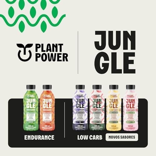 Jungle Low Carb Uva, Bebida Funcional, 500ml - 6 unidades