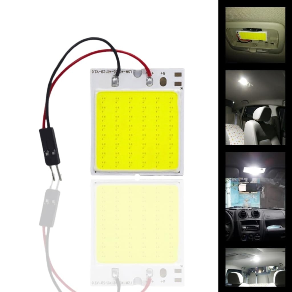 Luz LED Universal para Carros e Caminhões: Iluminação Potente e Versátil para Interior e Porta-Malas