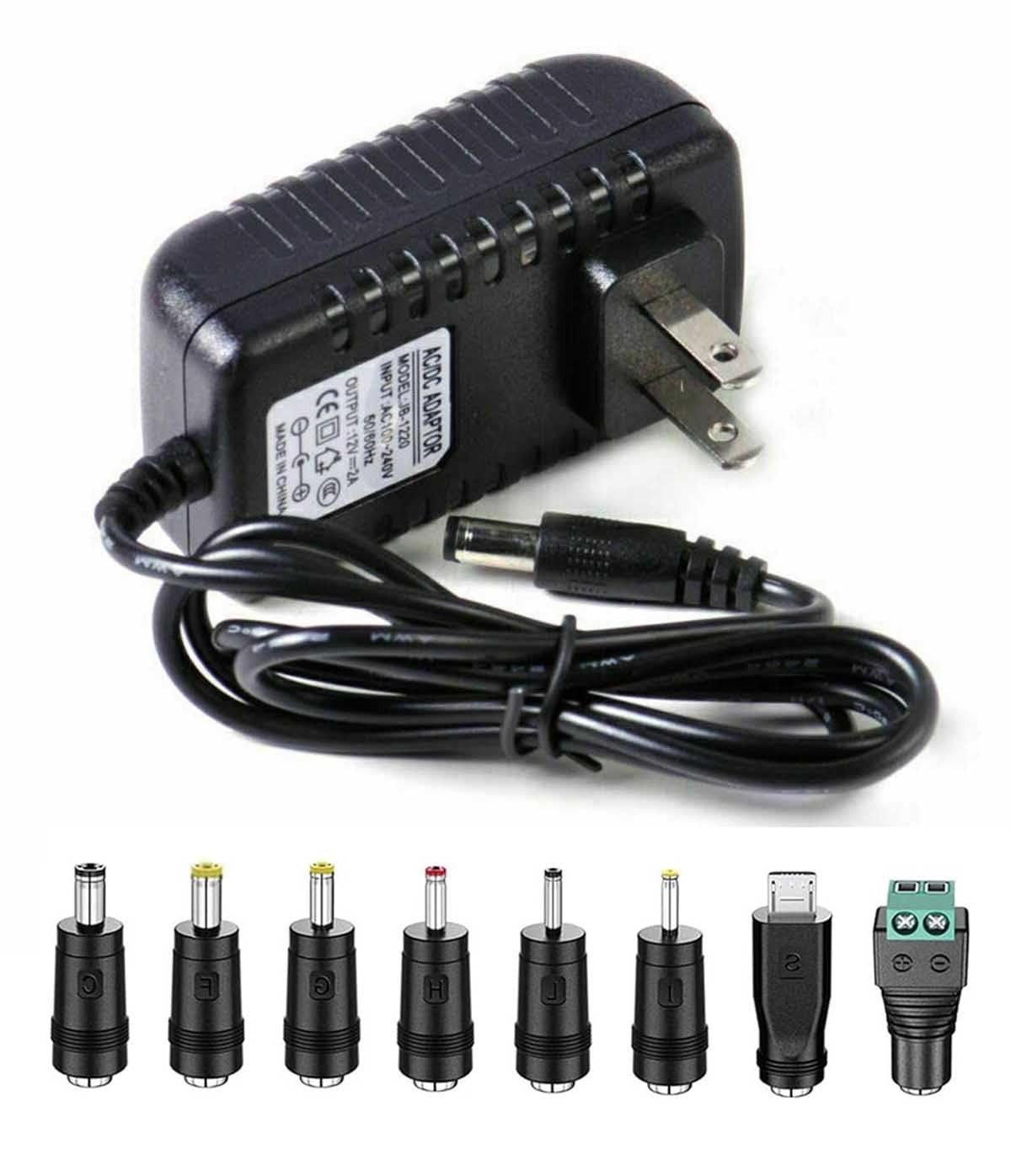 Adaptador Fonte 12V Universal p/ Seagate, Honor, Sistemas de Áudio e Mais (5.5x2.1mm)