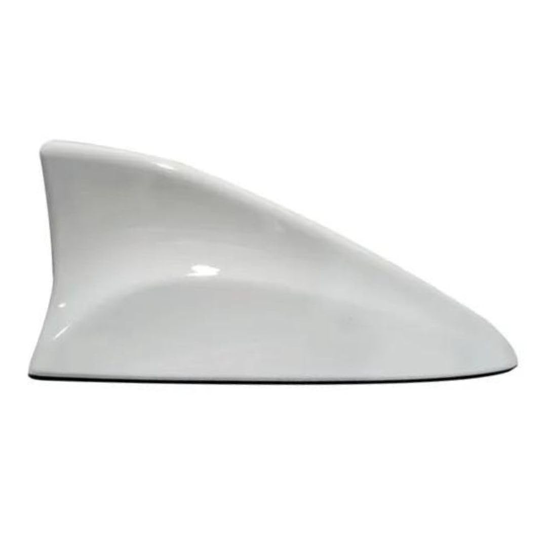 Antena Shark Tubarão Universal Branca para Hyundai HB20, i30, ix35 - Design Esportivo e Sinal Amplificado
