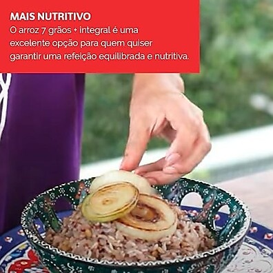 Arroz 7 Grãos Urbano Integral 1kg: Sabor e Saúde