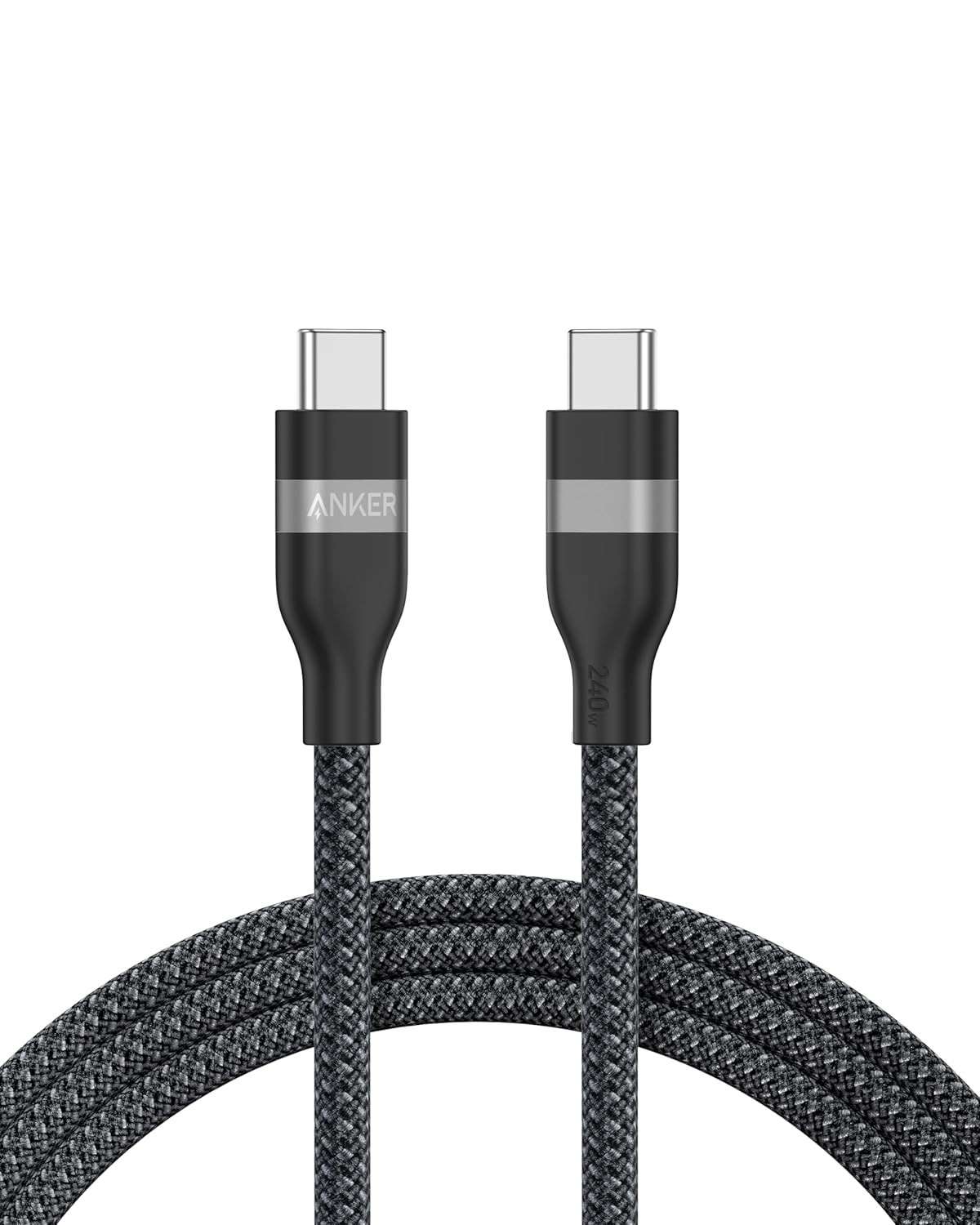 Cabo Anker Nano USB-C 240W: Carregamento Super Rápido e Durabilidade Extrema para iPhone 16 e MacBook Pro