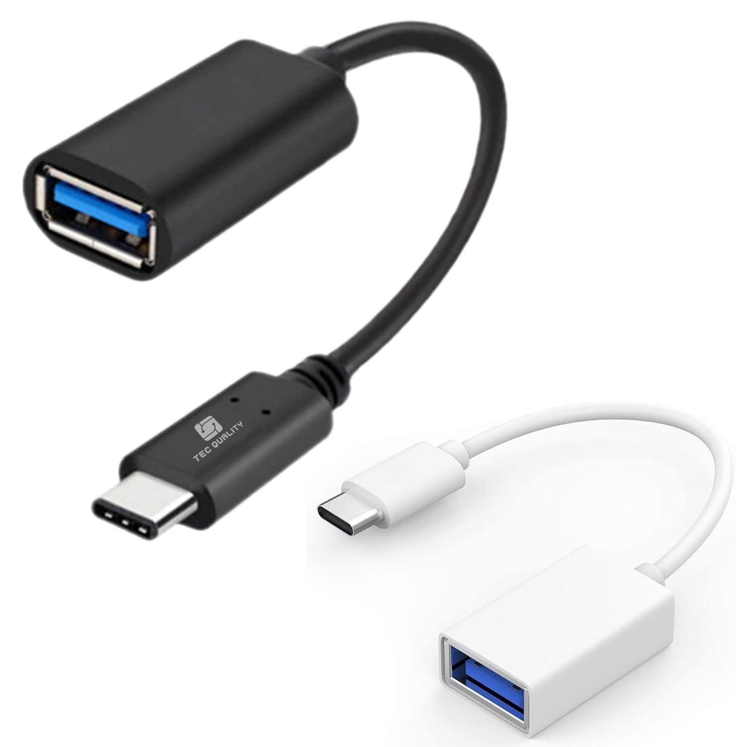 Adaptador USB-C OTG: Conecte Pendrive, Mouse e Teclado ao seu Celular/Tablet