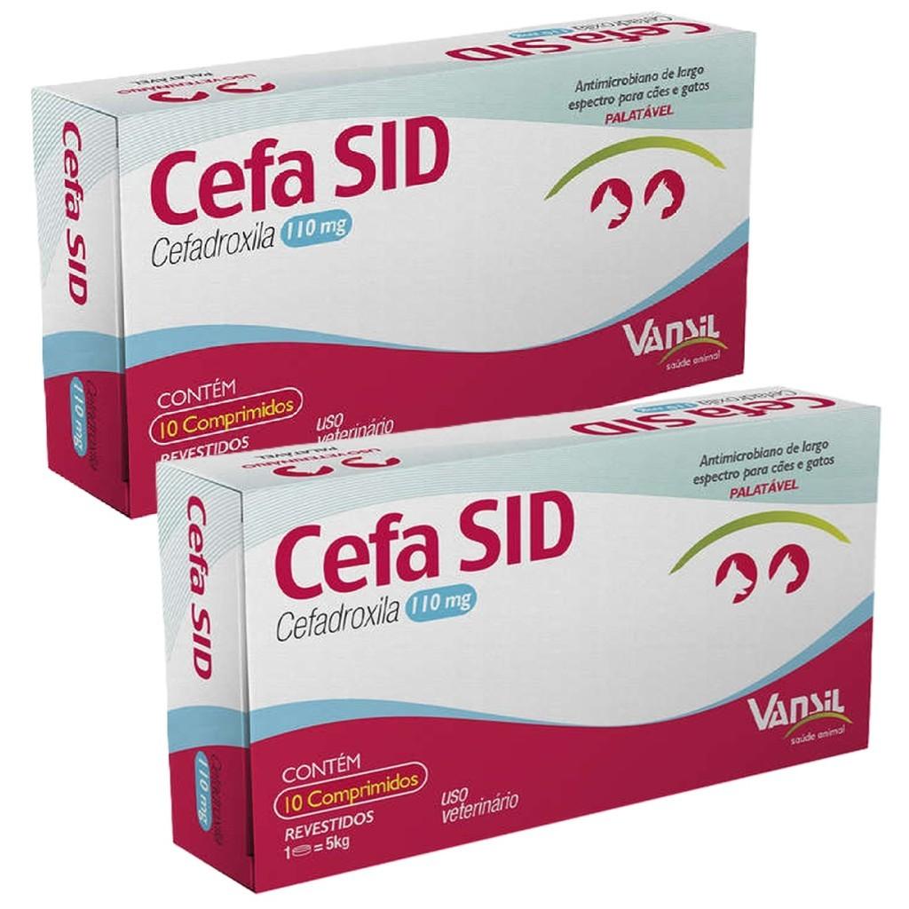Vansil Cefa SID: Antibiótico para Cães e Gatos