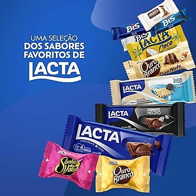 Lacta Favoritos: Caixa de Chocolates Variados 250,6g