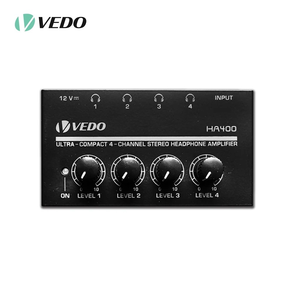 VEDO HA400: Amplificador Portátil de Áudio de Alta Fidelidade