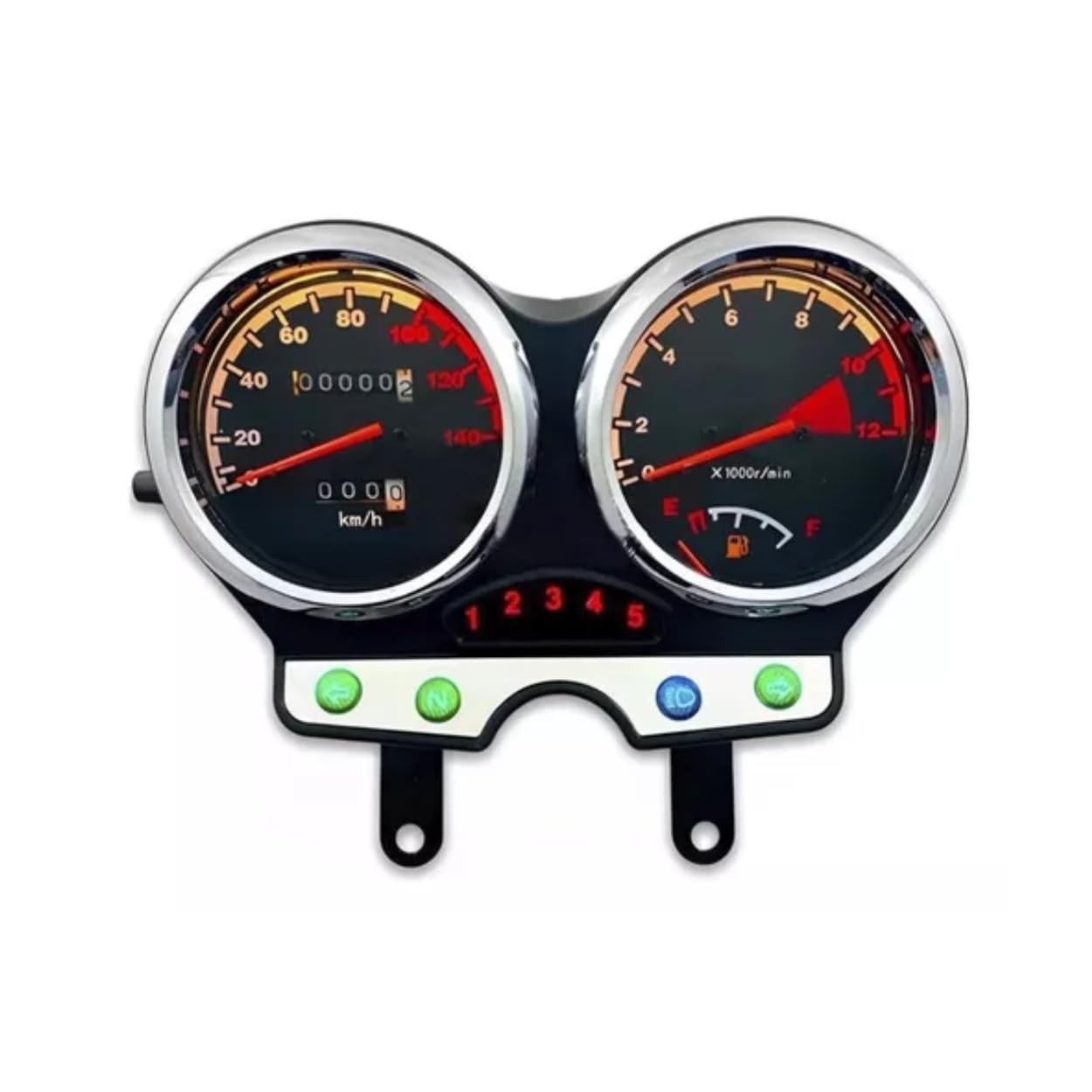 Painel Completo Suzuki Yes 125 (2006-2008) - Velocímetro, Tacômetro e Indicadores LED