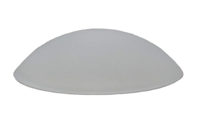 Difusor de Ventilador de Teto Volare Luxo 30cm – Vidro Premium para Ambientes Modernos
