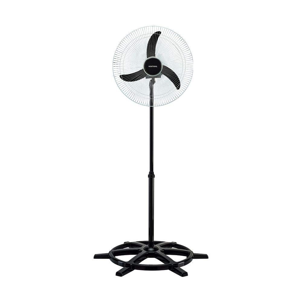 Ventilador de Coluna Oscilante Premium 50cm Cromado Bivolt Ventisol - Controle de Velocidade com Design Moderno