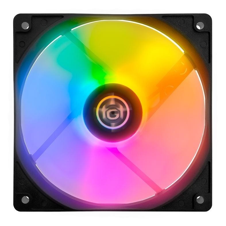 Ventoinha TGT Striker Rainbow 120mm: Resfriamento e RGB!