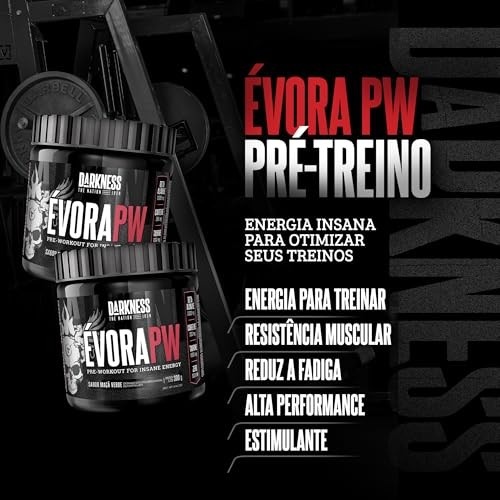 Darkness - Pré Treino Évora PW - Maçã Verde - 300g