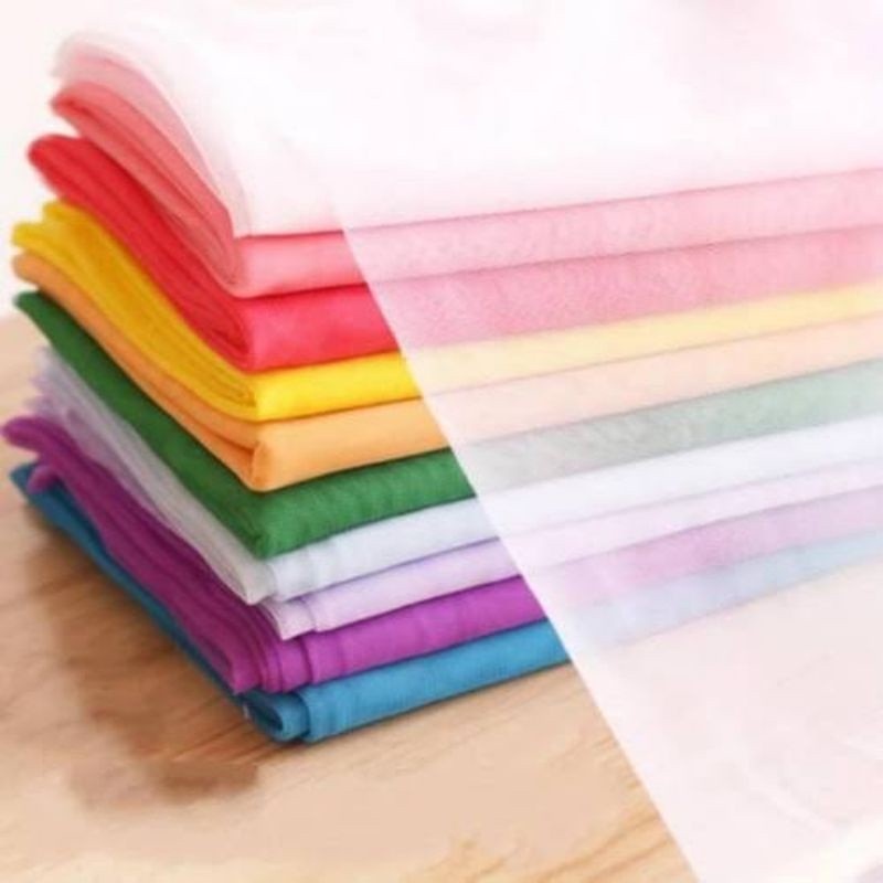 3 Metros Tecido Organza Cristal – Elegância e Versatilidade