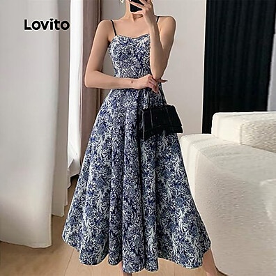 Vestido Boho Tribal com Zíper Lovito L131ED146