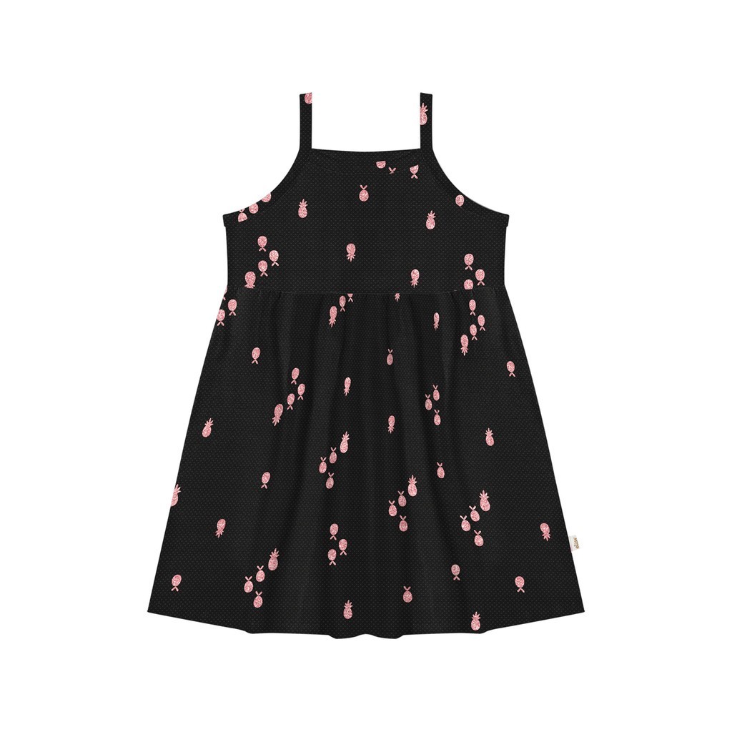 Vestido Infantil Estampado Elian: Conforto e Estilo!