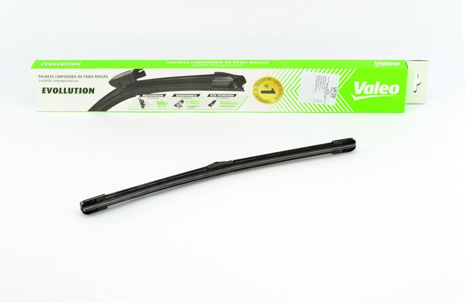 Palheta Valeo Evollution VF38: Limpeza Impecável para seu Carro (Omega, Onix, Prisma e mais)