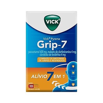 Vick Grip-7: Alívio Rápido para Gripes e Resfriados