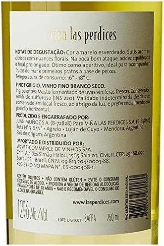 Viña Las Perdices Las Perdices Pinot Grigio Pinot Grigio