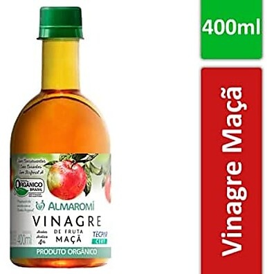 Vinagre Maçã Orgânico Almaromi: Puro Sabor e Saúde 400ml