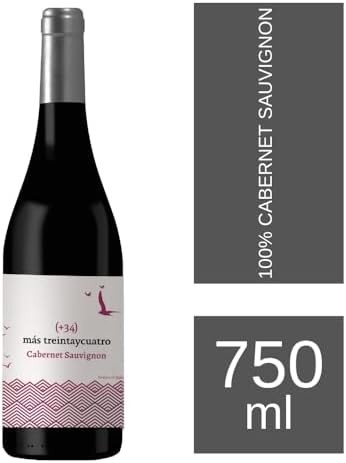 Vinho Tinto Espanhol Más 34 Cabernet Sauvignon 750ml