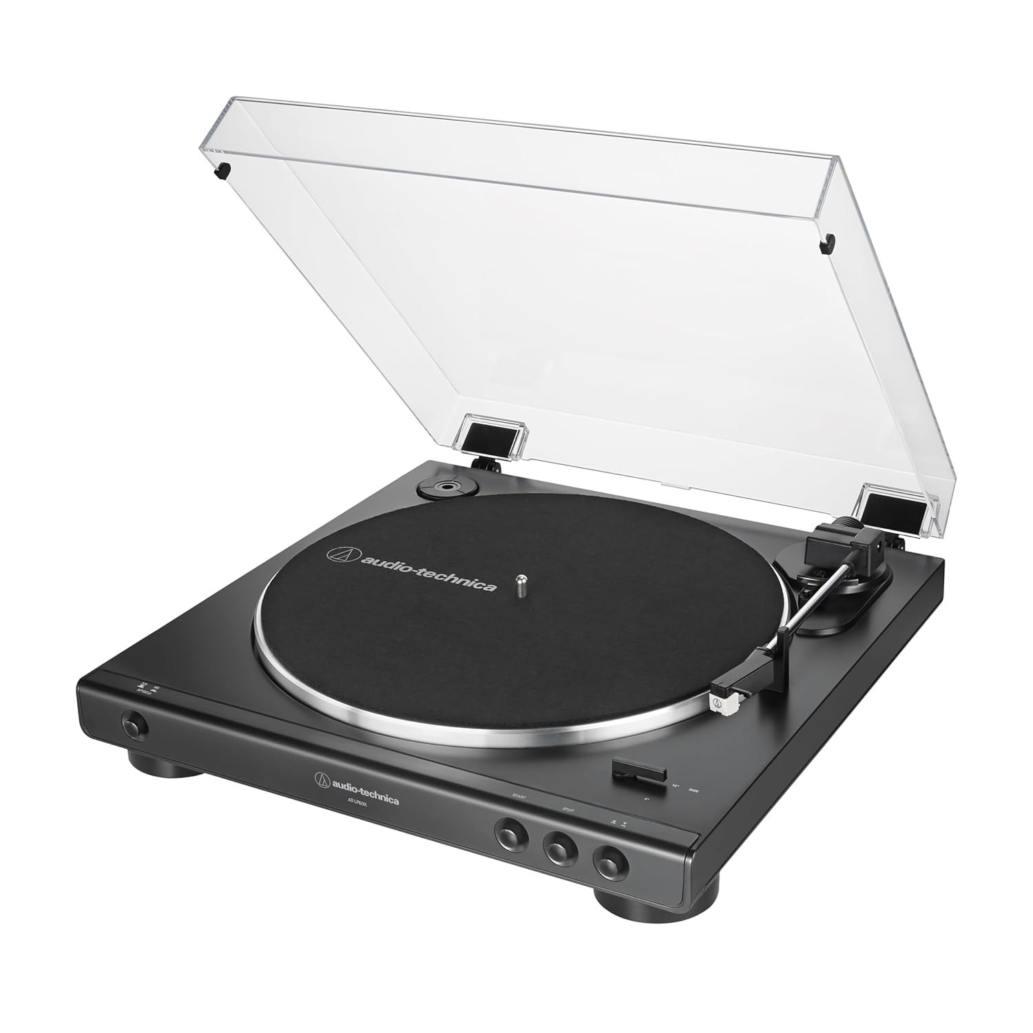 Toca-Discos Audio-Technica AT-LP60X-BK: Reviva a Magia do Vinil com Som de Alta Fidelidade