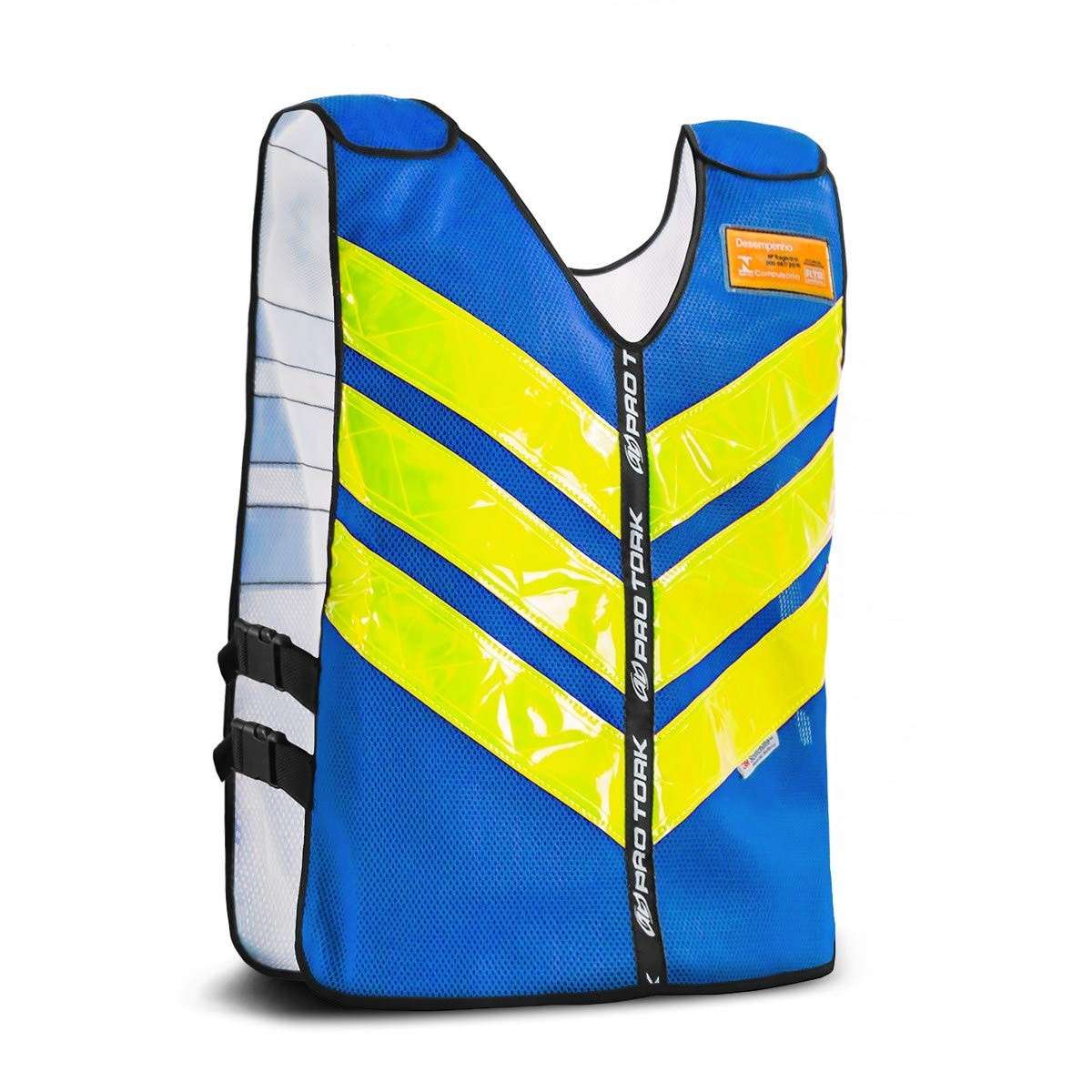 Colete Motoboy Pro Tork Refletivo GG Azul: Segurança e Visibilidade para Seu Trabalho