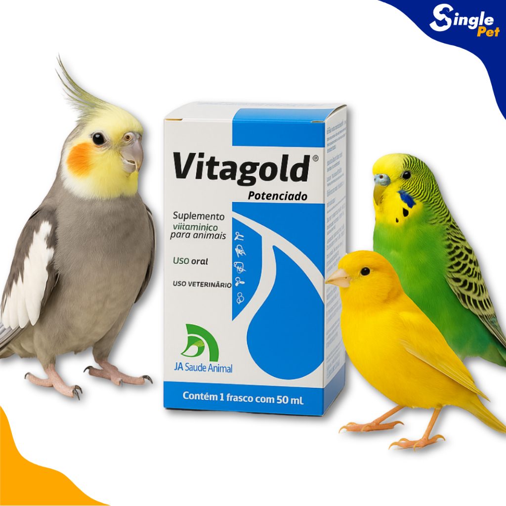 Vitagold Potenciado: A Dose Certa de Vitalidade para Aves!