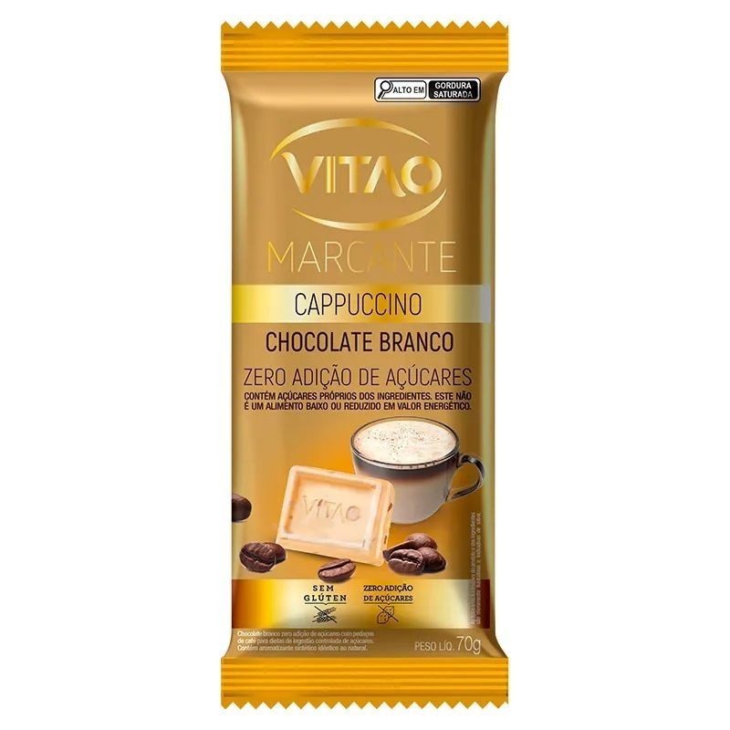 Vitao Cappuccino Branco Zero Açúcar: Prazer Sem Culpa!