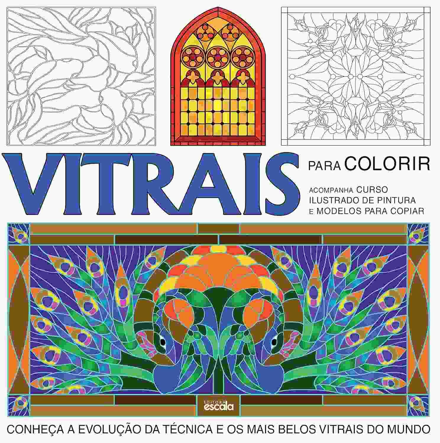 Vitrais Para Colorir: Liberte Sua Criatividade com Cores Vibrantes