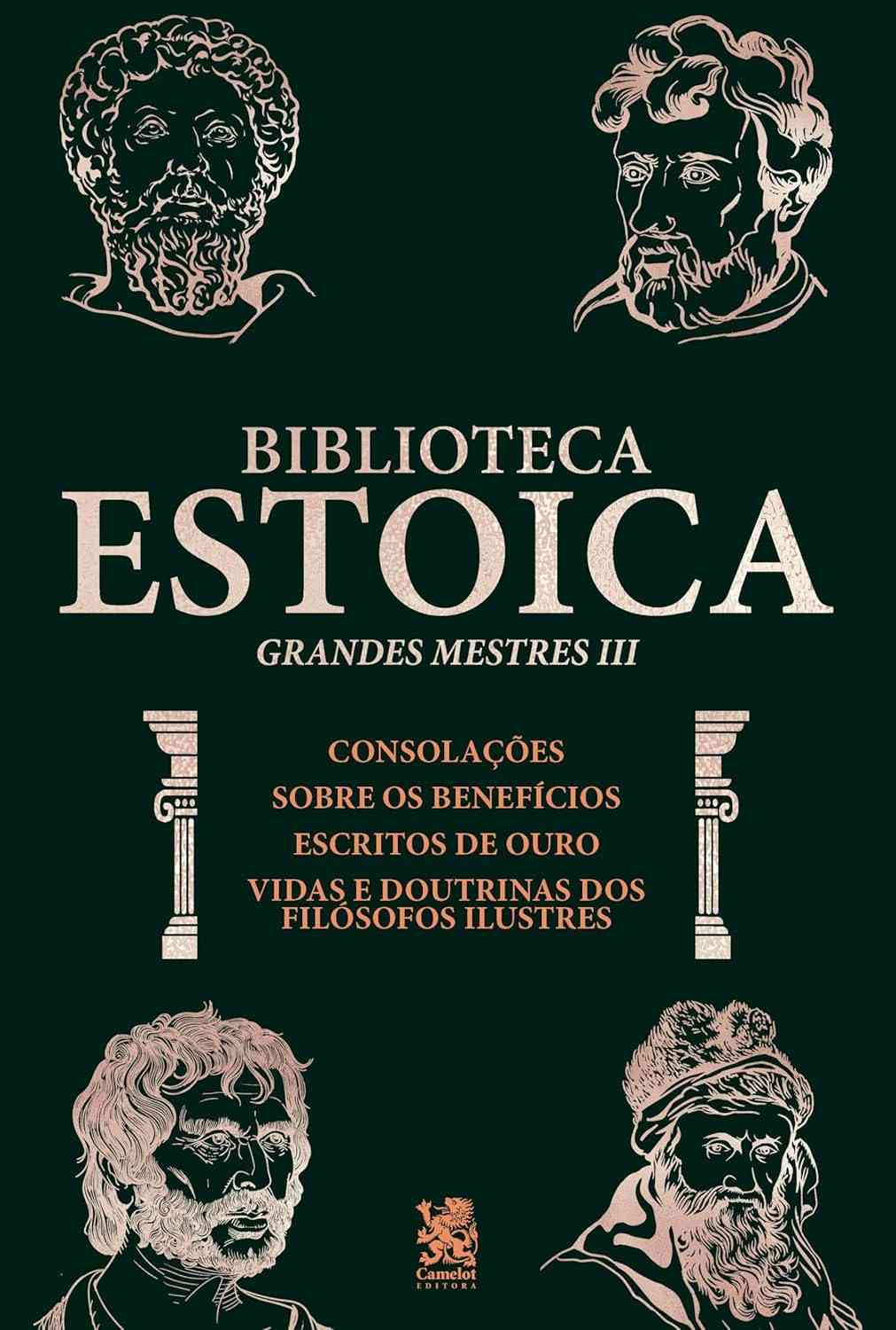 Biblioteca Estoica Grandes Mestres Vol. 03: Box Essencial com 4 Livros Clássicos