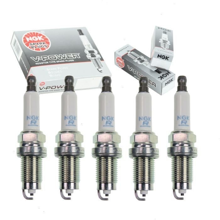 Kit 5 Velas de Ignição NGK V-Power para Volkswagen Jetta 2.5L L5 (2007-2014)