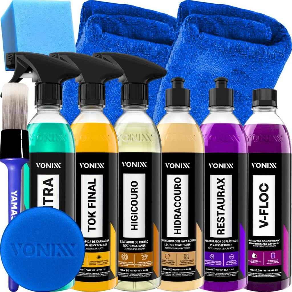 Vonixx: Kit Lavagem Automotiva Completo