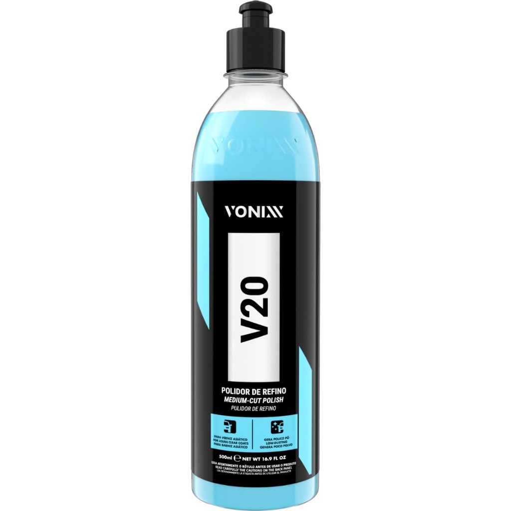 Vonixx V20: Polidor de Refino para Verniz Asiático