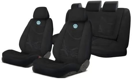 Capa de Banco Automotivo Premium para VW Gol, Voyage, Polo e Fox - Tecido Resistente e Logo Bordado