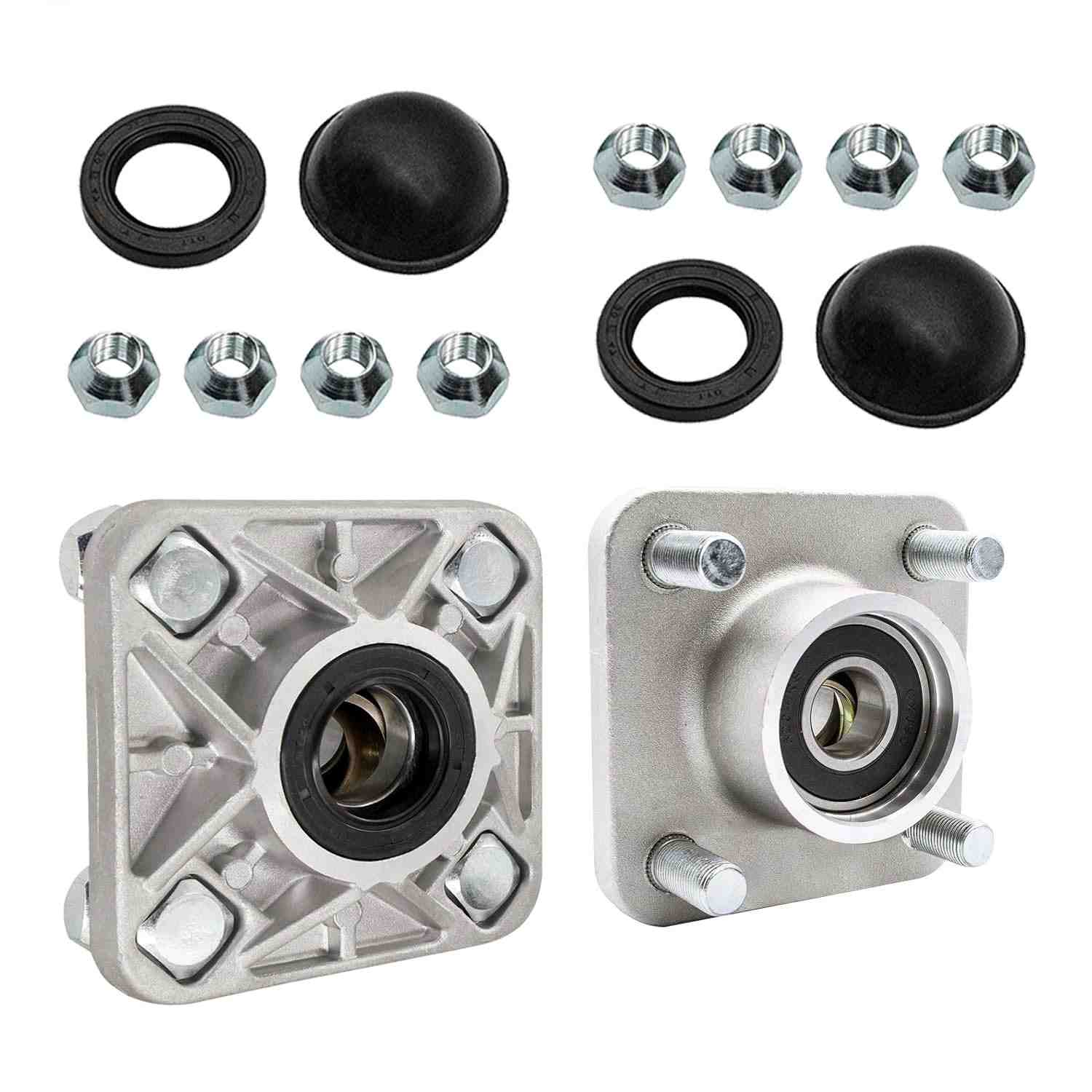 Conjunto Cubo Roda Dianteira Carrinho de Golfe Yamaha G2-G29 Drive - Peça OEM JG5-WF511-10-00